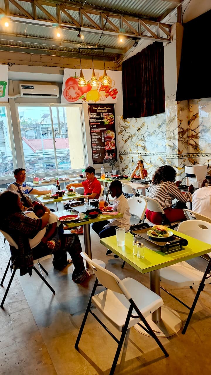 Modern restaurant interior